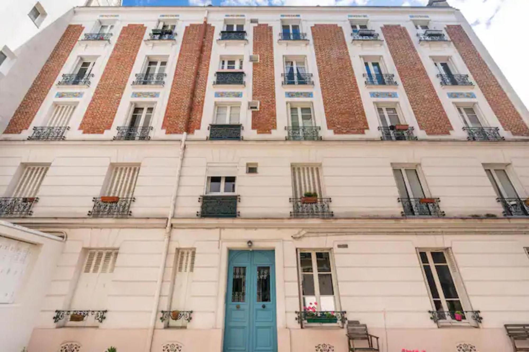 Vintage 2bd With Patio In Montmartre Parigi